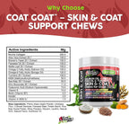 Clean Pets Aceite de Salmón Omega 3 para Perros con Colágeno, Aloe Vera, Biotina y Queratina - Suplemento para Piel y Pelaje