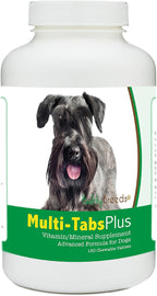 Healthy Breeds Cesky Terrier Multi-Tabs Plus Comprimidos Masticables para Perros - 180 Unidades