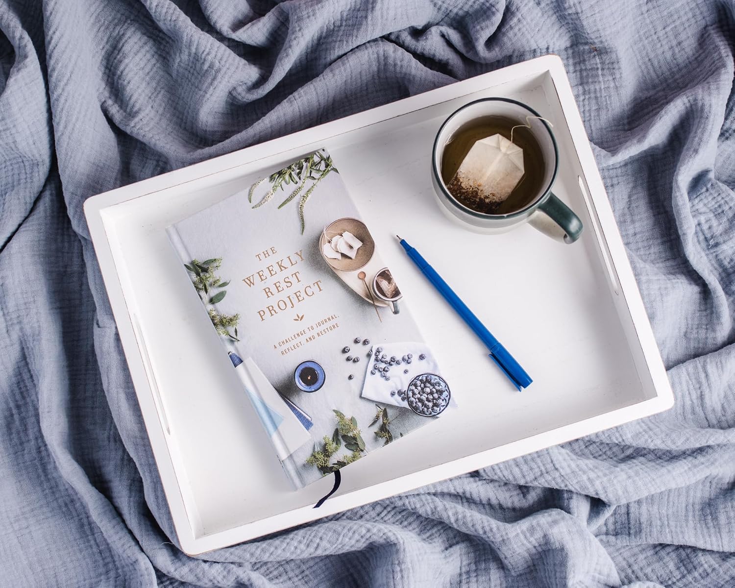 The Weekly Rest Project: A Challenge to Journal, Reflect, and Restore (Weekly Project Series)