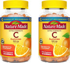 Nature Made Vitamina C Dosis Extra 500 mg - Gominolas - 60 unidades (Paquete de 2)