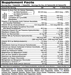 MDR Fitness Tabs Multivitamínico AM/PM para Hombres – 2 Meses