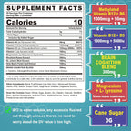 Gominolas Focus Memory & Energy - L-Tirosina + Metil B12 1000mcg, B6 50mg, D3, C, Melena de León, Ashwagandha - Complemento para la Memoria y Energía - 1 Pack