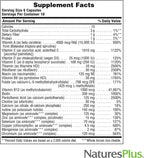 NaturesPlus Source of Life GOLD Multivitamin, 90 Vegetable Capsules