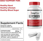 Easy Flow Glycogen Support (2 Pack) - 120 Cápsulas