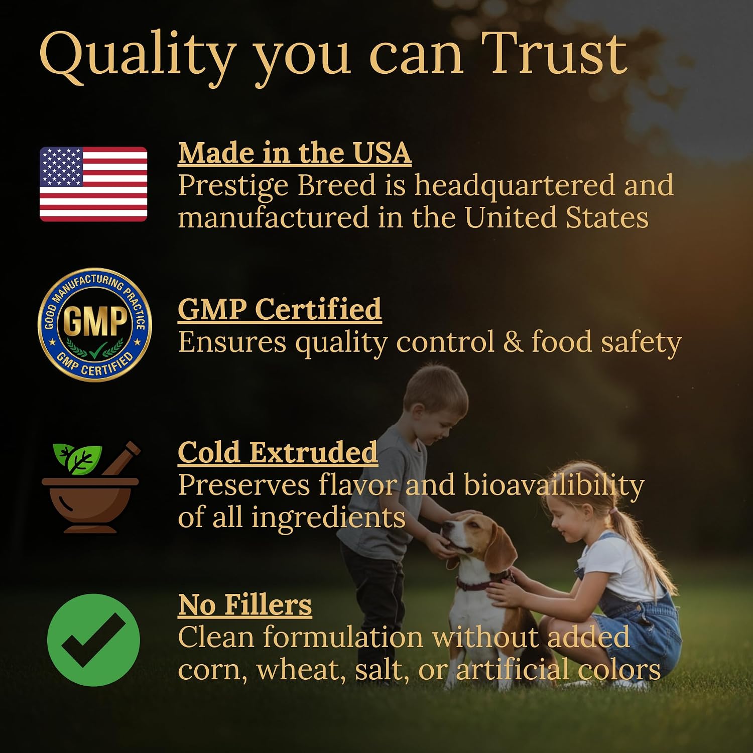 Prestige Breed Multivitamínico para Beagles, 90 comprimidos, con auténtico bacon