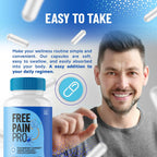 Free Pain Pro Cápsulas (2 Envases, 120 Cápsulas) – Suplemento Natural para el Bienestar General