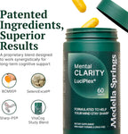 LuciPlex Brain Booster – Complemento para la Memoria, Concentración y Energía, 60 Comprimidos
