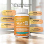 Vital C-LD - Vitamina C Liposomal - 530mg Cápsulas - 120 Unidades