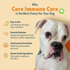 Pet Wellbeing Core Immune Care para Perros - Antioxidante Diario en Polvo (105 g)