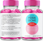 (2 Pack) Prime Biome Gummies - Suplemento para la Piel y el Intestino