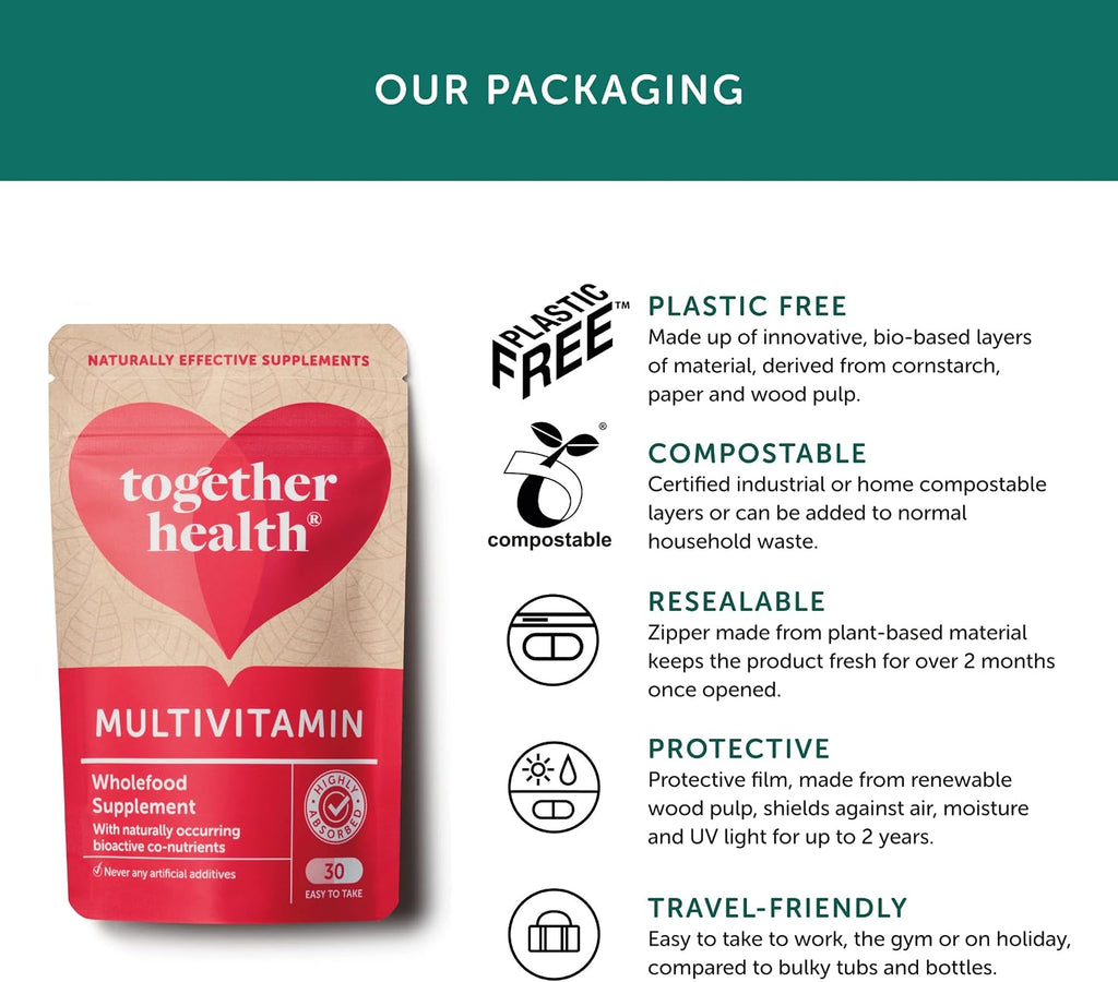 TOGETHER DRINKS Mineral Multivitamínico, 30 comprimidos
