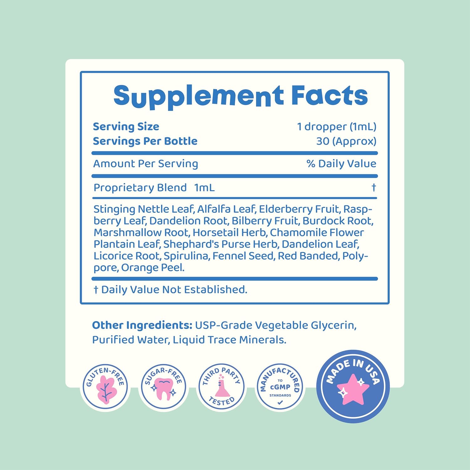 JoySpring Vital Vits - Multivitamínico Líquido para Niños - 30 ml (30 dosis) - Sabor Natural