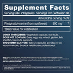 ProHealth Phosphatidylserine 300 mg - 120 Cápsulas - Protección Cognitiva y Salud Nerviosa