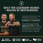 Live Bearded Beard Boost - Biotina 5000mcg para Barba y Cabello