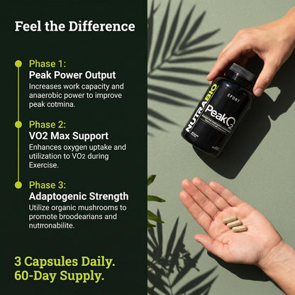 NutraBio PeakO2 Suplemento de Hongos, 180 – Apoyo inmunológico: Los hongos como Reishi y Turkey Tail son conocidos – Image 5