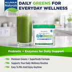 ALLMAX CytoGreens Super Greens Powder, Acai Berry Green Tea, 14 Servicios