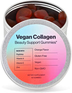 Habit + Habitat Gominolas Beauty Support Veganas con Biotina y Colágeno - 60 Gominolas en Lata Libre de Plástico