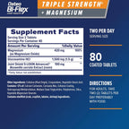 Osteo Bi-Flex Triple Strength Glucosamina con Magnesio, 80 Comprimidos Recubiertos