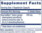 Life Extension Male Vascular Sexual Support, Jengibre Negro, 30 Cápsulas Vegetarianas