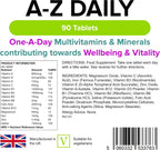 Multivitamínico A-Z Comprimidos diarios 90 Comprimidos de Lindens