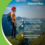 NaturesPlus GI Natural Probiotic Women - 30 Cápsulas - Probiótico Femenino con Arándano Rojo