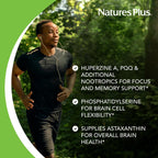 BrainCeutix Boost Ginkgo Plus de Nature's Plus, 90 cápsulas