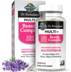 Garden of Life Dr. Formulated Multi+ Beauty Complex - Cápsulas para Cabello, Piel y Uñas con Biotina, Melón Francés y Probióticos - 30 Cápsulas Vegetarianas