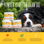 Pawsomely Healthy Omega-3 para Perros – Aceite de Anchoa Salvaje en Cápsulas – 90 uds