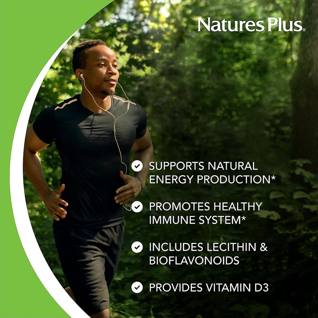 NaturesPlus Adult's Chewable Multivitamin y Mineral Sabor Piña - 90 Comprimidos (Paquete de 2) - Vegano, Sin Gluten