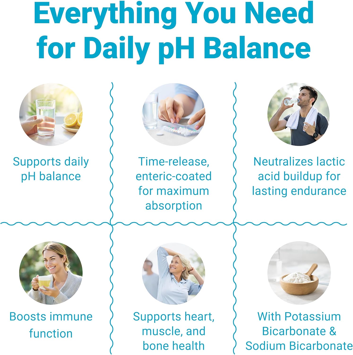 Alkalife pH Balance Tablets, 90 Comprimidos - Suplemento Mineral Alcalino
