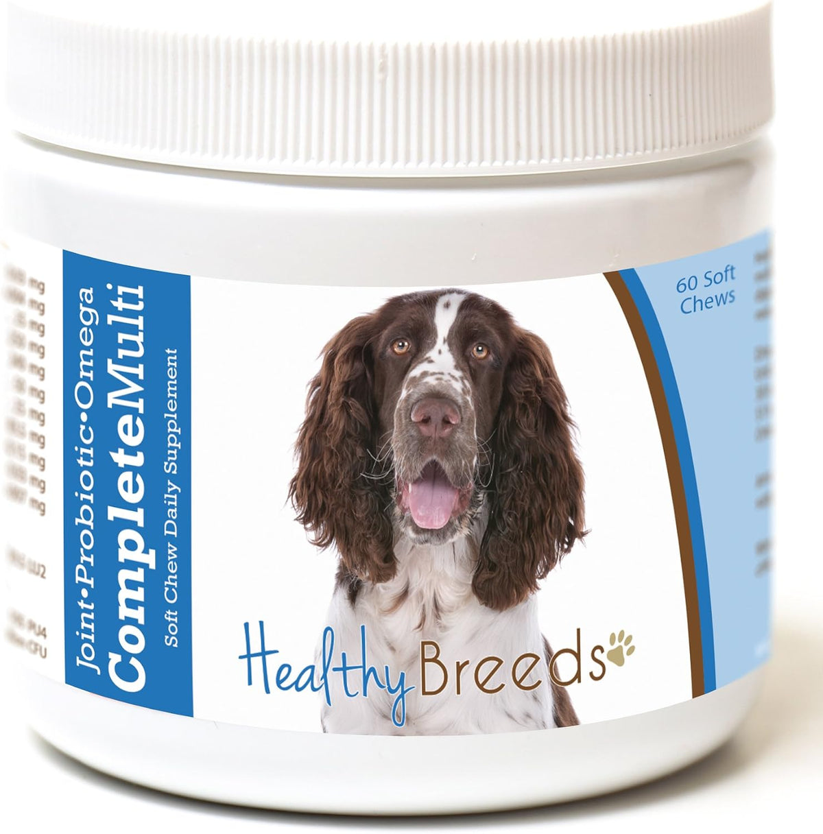 Healthy Breeds English Springer Spaniel All in One Multivitamin Soft Chew 60 Count – Image 1