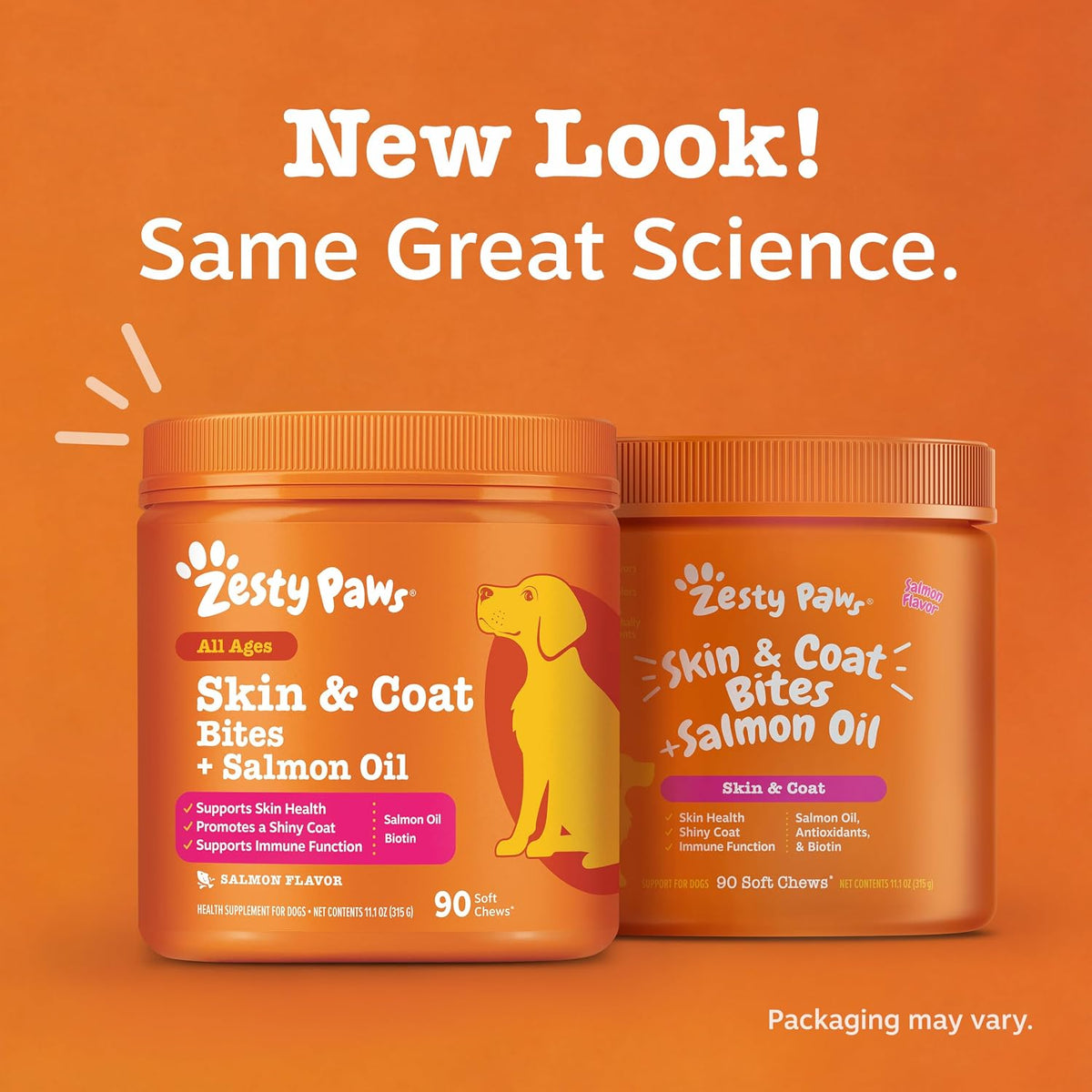 Zesty Paws Aceite de Salmón para Perros - – Piel y pelaje saludables: Los Omega 3 ayudan a mantener la hidratación – Image 9