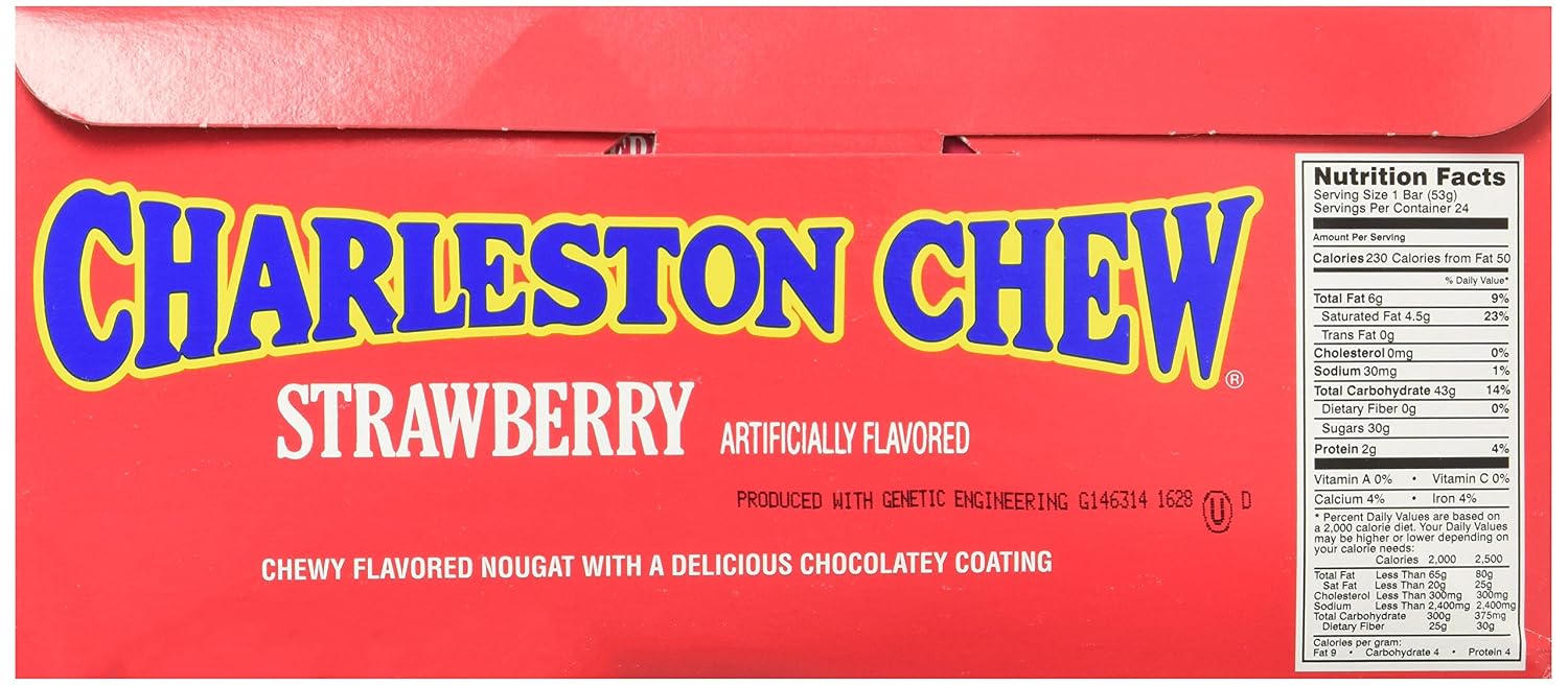 Charleston Chew Fresa Multivitamínico 24 CT
