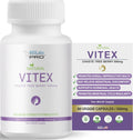 BIOLABS PRO Suplemento Natural de Vitex (Sauzgatillo) para Mujeres - Extracto Puro de Baya de Sauzgatillo 500mg, Fórmula de Máxima Potencia, Cápsulas Veganas, Apoyo al Equilibrio Hormonal - (60 Cápsulas - 2 Meses)