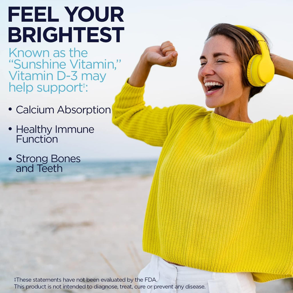 KAL Ultra Vitamina D3 10000 IU (250 mcg) - 90 Softgels