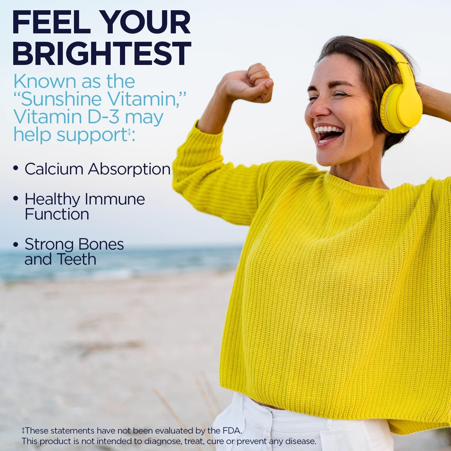 KAL Ultra Vitamina D3 10000 IU (250 mcg) - 90 Softgels