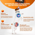 Origins 5-in-1 Suplemento para Perros - Polvo Alimenticio con Omega 3 - Apoya la Digestión, Piel y Articulaciones (2 libras)