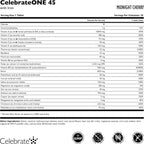 CelebrateONE 45 Multivitamínico Bariátrico con Hierro, Masticable Sabor Cereza, 90 Comprimidos (3 Meses)