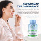 MAXLIFE NATURALS Spermidina 10mg con Trihidrocloruro 3HCL - 120 Cápsulas