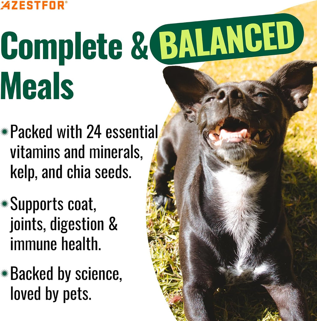 Azestfor Suplemento Multivitamínico para Perros – Dieta Casera – 16 oz (454 g) Polvo