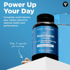 Vital Vitamins Multivitamínico para Hombres - Complejo con Aminoácidos Esenciales, Maca, Saw Palmetto, Vitaminas A, C, D3, E, B6, B12 y Zinc - 60 Cápsulas