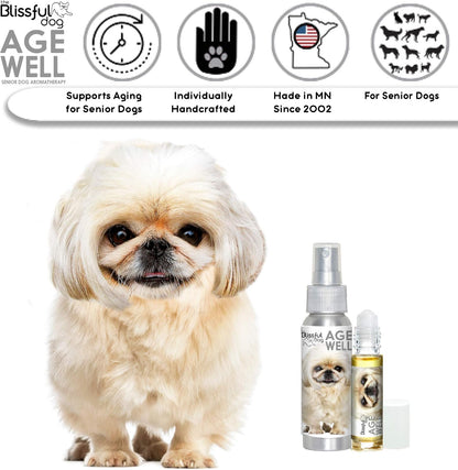 The Blissful Dog Pekingese Age Well Spray Aromatherapy – Image 3