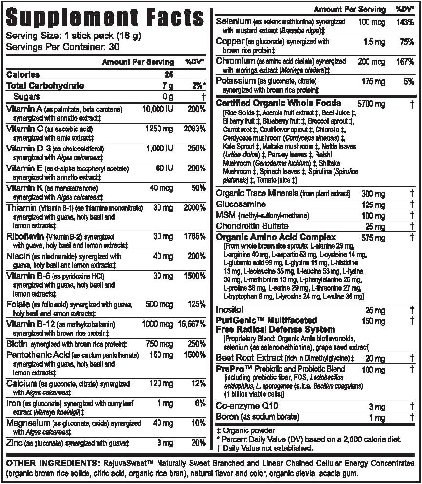 Beyond Tangy Tangerine 2.0 30 sobres - Youngevity