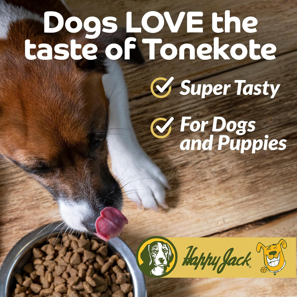 Happy Jack Tonekote Suplemento para Piel y Pelo de Perros, Aceite con Ácidos Grasos Esenciales y Vitaminas, 473 ml