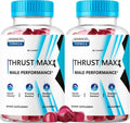 Thrust Maxx Gummies - Suplemento para Hombres, 120 Gominolas (Pack de 2)