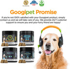 Googipet Multivitamínico Premium para Perros - Masticables 10 en 1 con Glucosamina, Probióticos y Omega-3 (Sabor a Pollo)