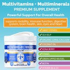 MEDii Pet Multivitamínico para Perros con Espirulina y 74 Minerales Orgánicos - 125 comprimidos