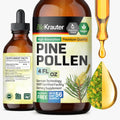 BIO KRAUTER® Polen de Pino para Hombres - Tintura Vegana Pura, 685 mg por ración, 118 ml (56 Días)