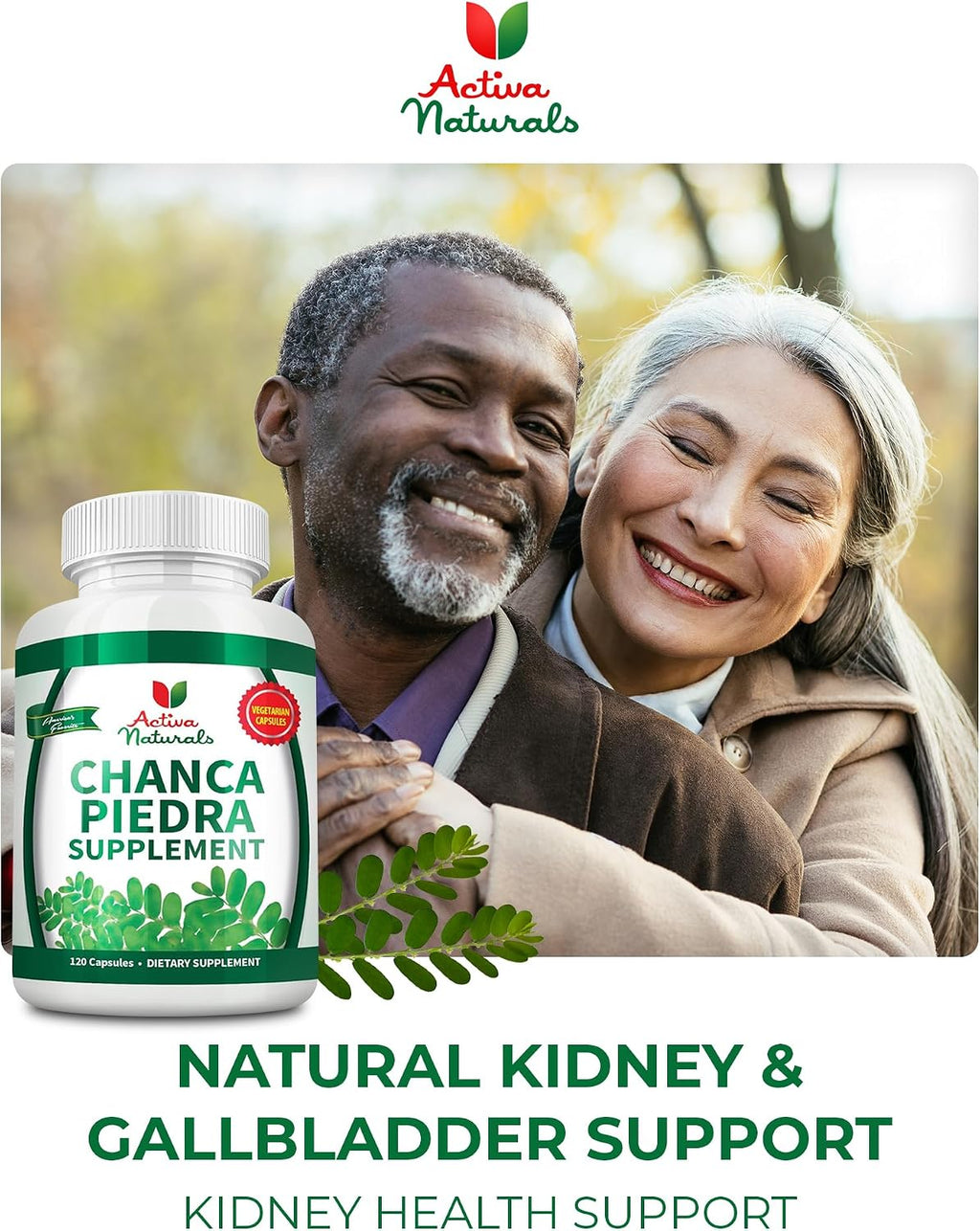 Chanca Piedra 500 mg – 120 Cápsulas Vegetales – Extracto de Phyllanthus Niruri
