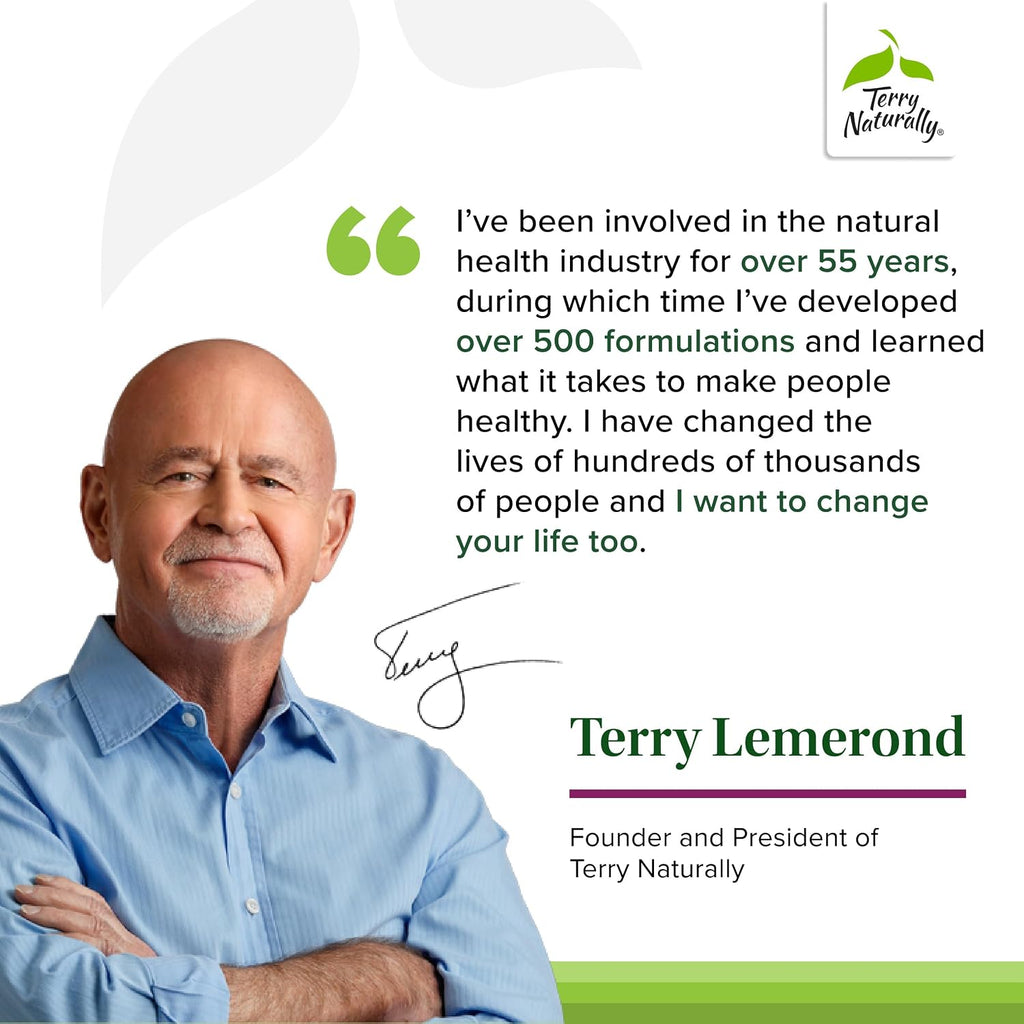 Terry Naturally Healthy Cholesterol con Amla | Apoya la Salud Cardiovascular | 60 Cápsulas